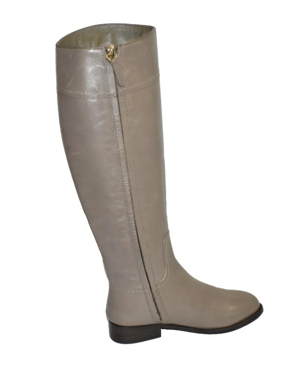 New! Tory Burch 'Ashlynn' Riding Boot Porcini Gray Size 5 5595 DD36